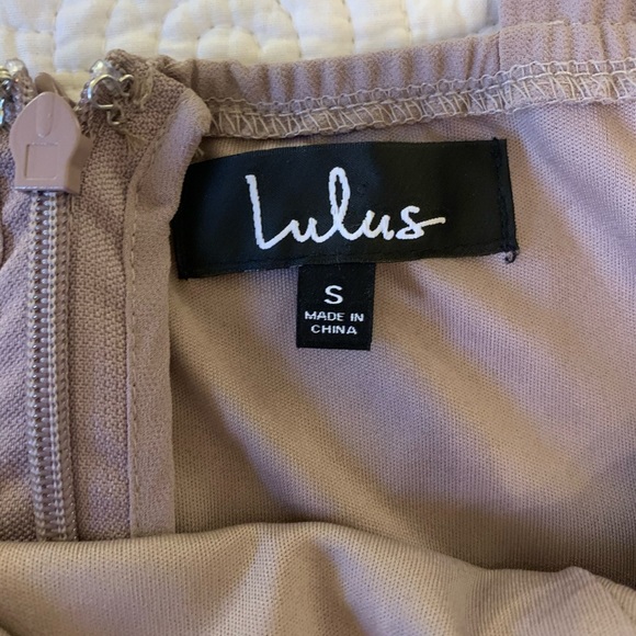 Lulu’s Air of Romance Taupe Maxi Dress - Picture 6 of 8